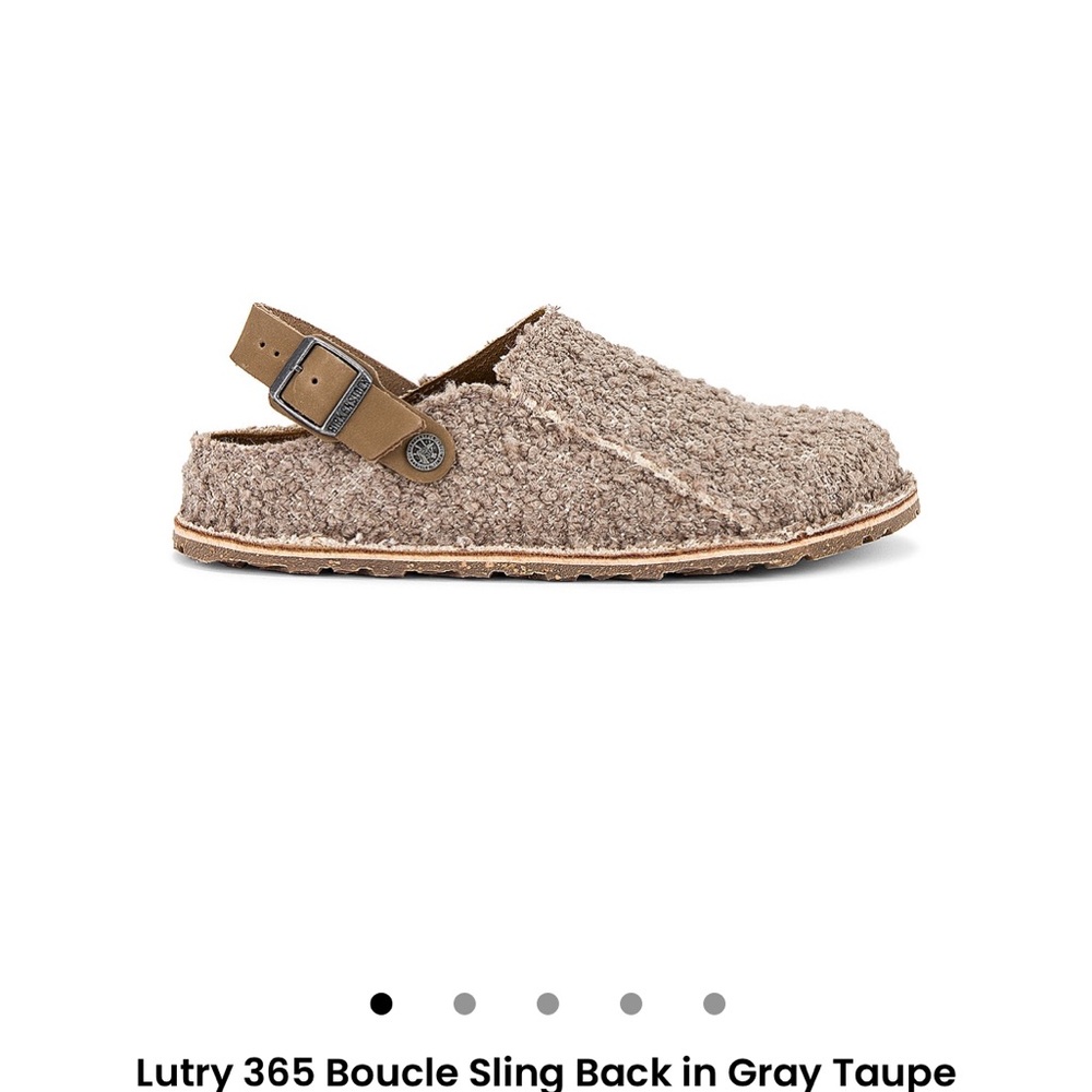 Birkenstock Boucle Sling Back 🤎
